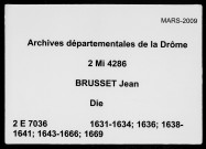 30 janvier 1631-27 février 1669