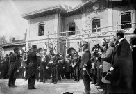 Montélimar.- Visite officielle d'Émile Loubet Président de la République (1899-1906) le 6 avril 1899.