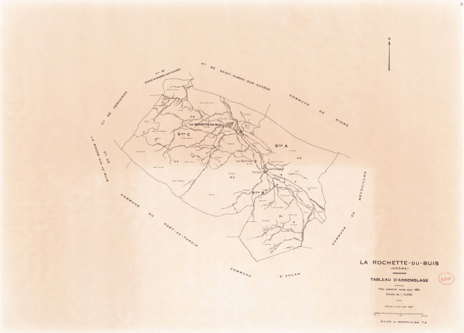 Tableau d'assemblage. 1988.