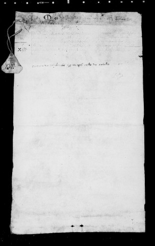 Dénonciation de nouvel œuvre contre Aimard de Poitiers.