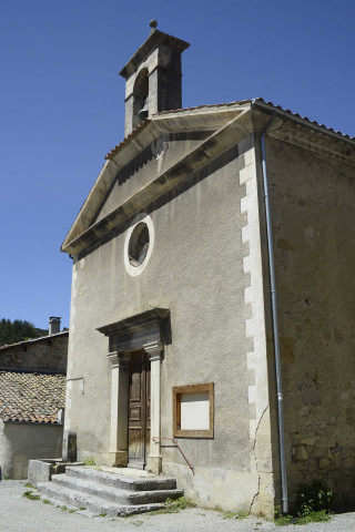 Beaurières.- Le temple.