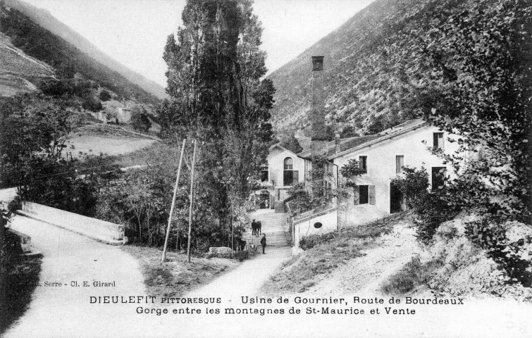 Usine Gournier, route de Bourdeaux.