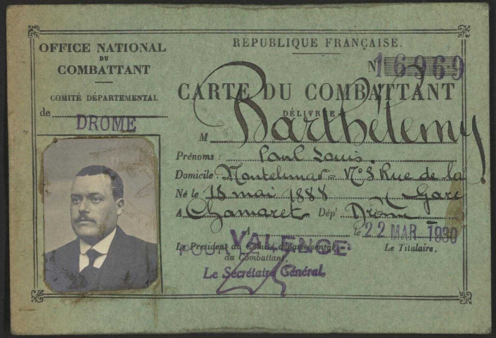 Barthélemy, Paul Louis