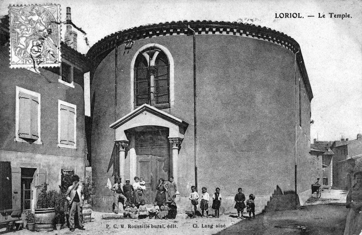 Loriol-sur-Drôme.- Le temple.