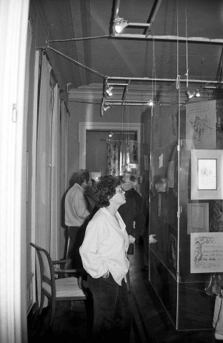 Dieulefit. - Assemblée générale d'HAD, visite de l'exposition Charles Combe.