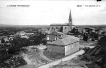 Vue du village et de l'église Saint-Pierre.