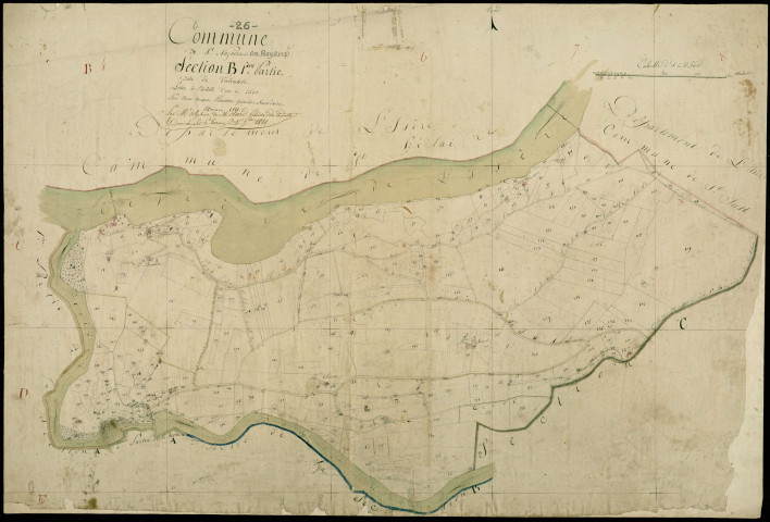 Section B1, Valensole et Bouveries (les).
