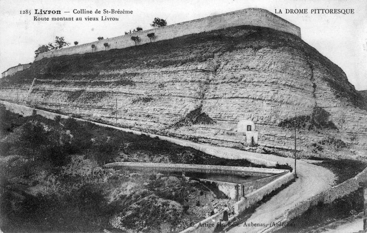 La colline de Brézème.