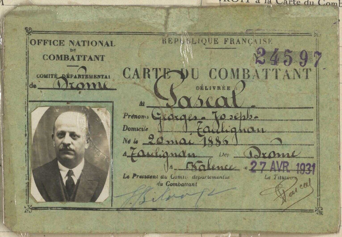 Pascal, Georges Joseph