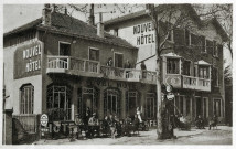 Portes-lès-Valence.- L'hôtel restaurant sur la Nationale, l'actuelle rue Jean Jaurès.