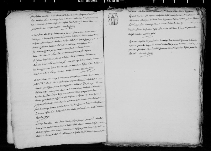 Publications de mariages (an XII-1821).