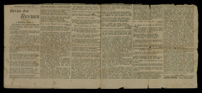 « Carmina Sacra », feuilleton du 4 août 1912, rubrique Revue des Revues