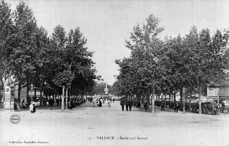 Le boulevard Bancel.