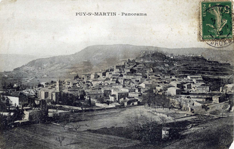 Puy-Saint-Martin.- Vue générale du village.
