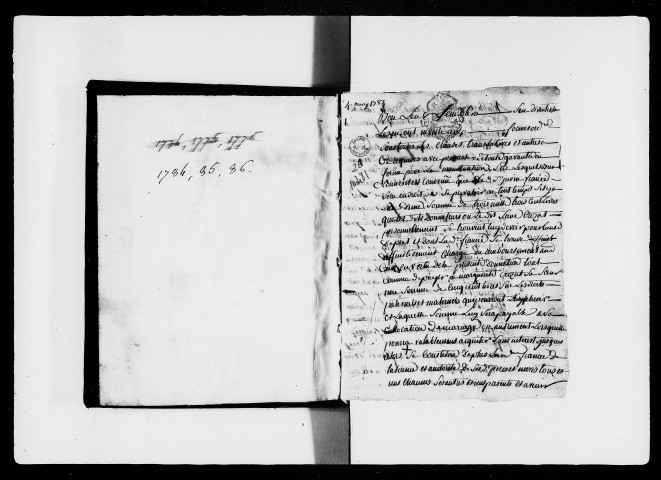 30 mai 1784-23 janvier 1786