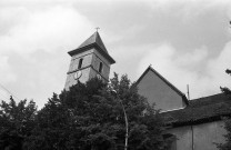 Lus-la-Croix-Haute. - Le clocher de l'église Saint-Étienne.
