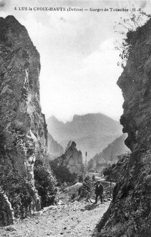 Les gorges de Toussière.