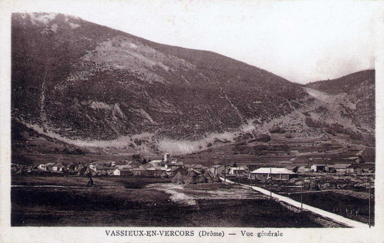 Vue générale du village.