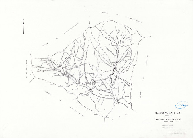 Tableau d'assemblage. 1985.