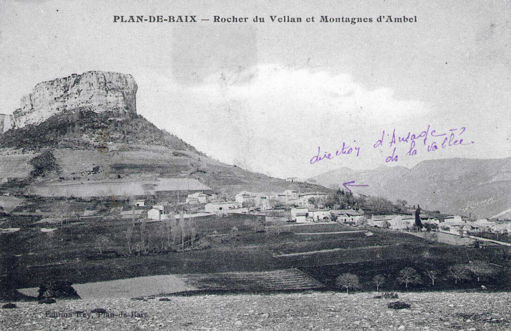 Vue générale du village.