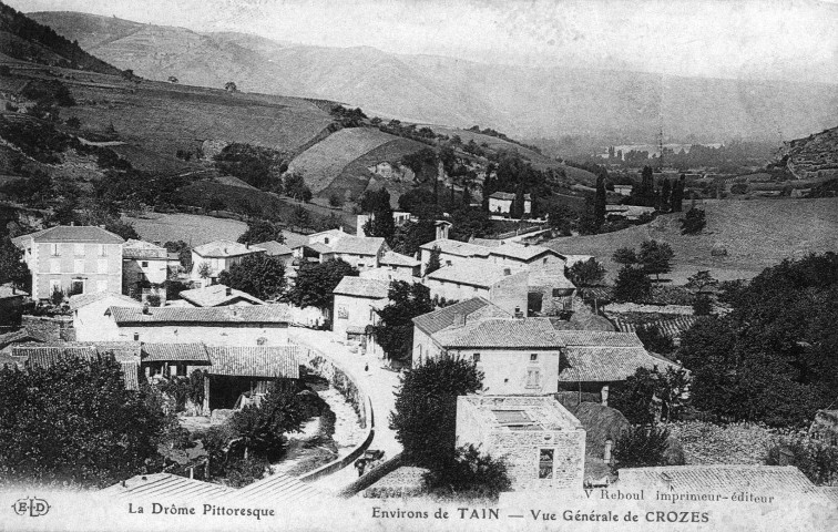 Vue du village.