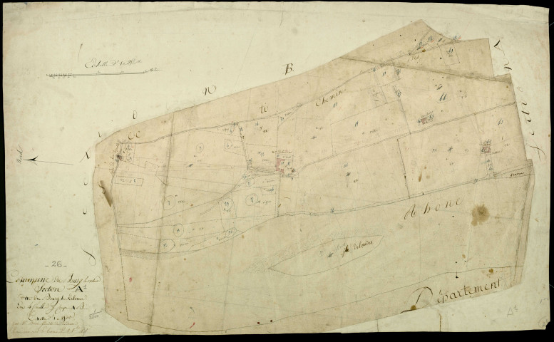 Section A1, le Bourg.