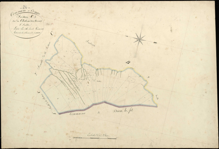 Section C3, Château (le) et Vernets (les).