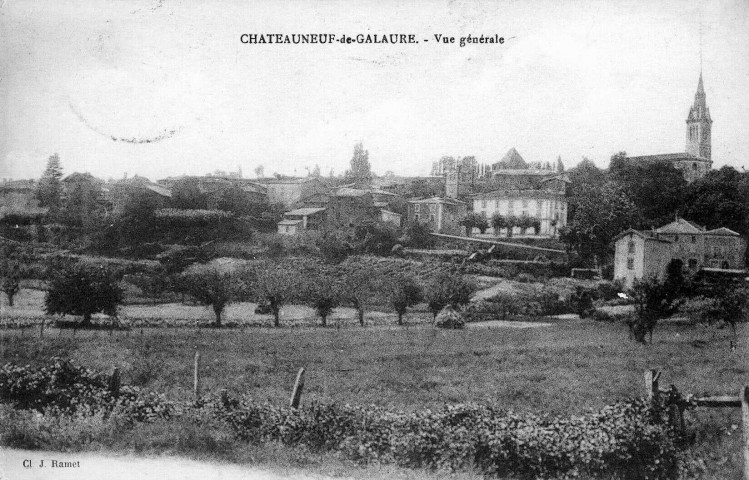 Vue générale du village.