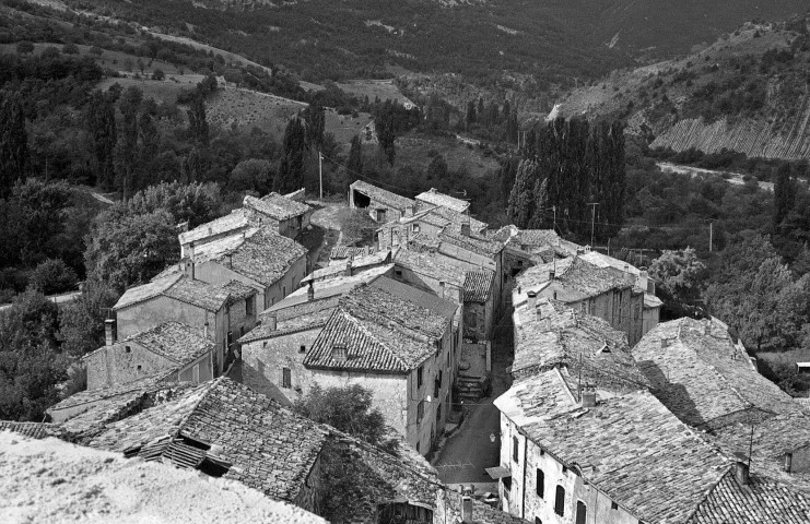 La Charce.- Vue du village.
