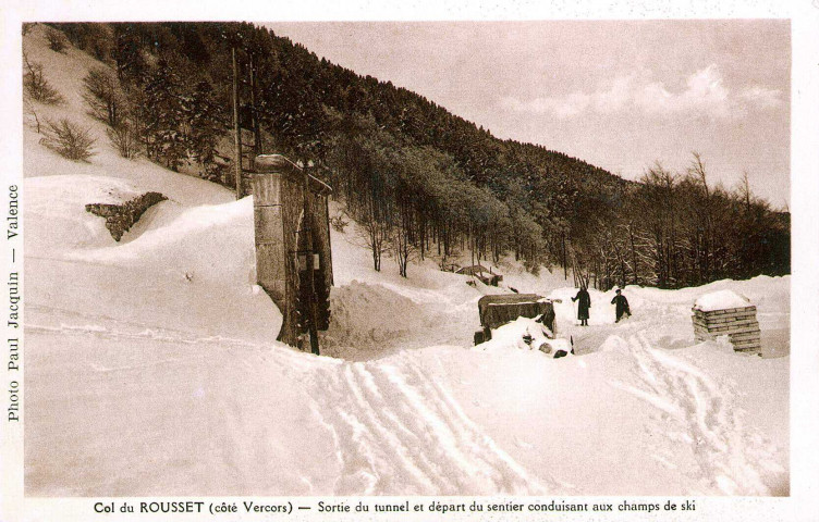 Le col du Rousset.