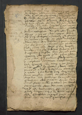 Fragments (1591, 1594, 1596, 1602-1603, 1612, 1621, 1625) (1591, 1594, 1596, 1602-1603, 1612, 1621, 1625).