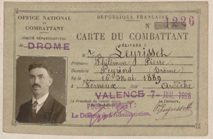 Leyrisset, Philémon Pierre