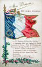 Carte postale fantaisie du 252e régiment d'infanterie.