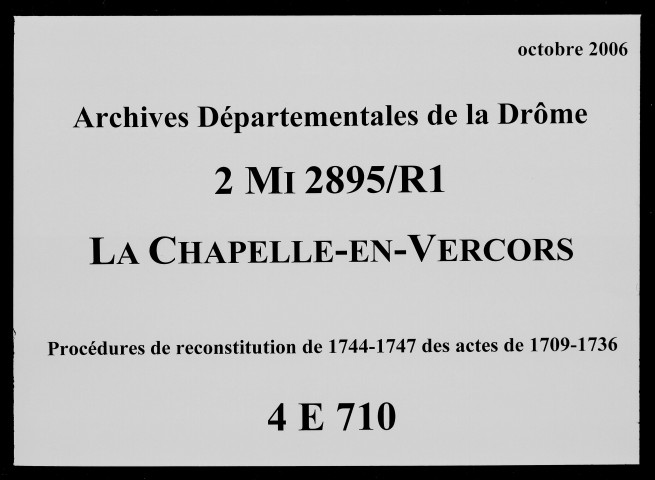 1744-1747 (déclarations concernant des actes de 1709 à 1736)