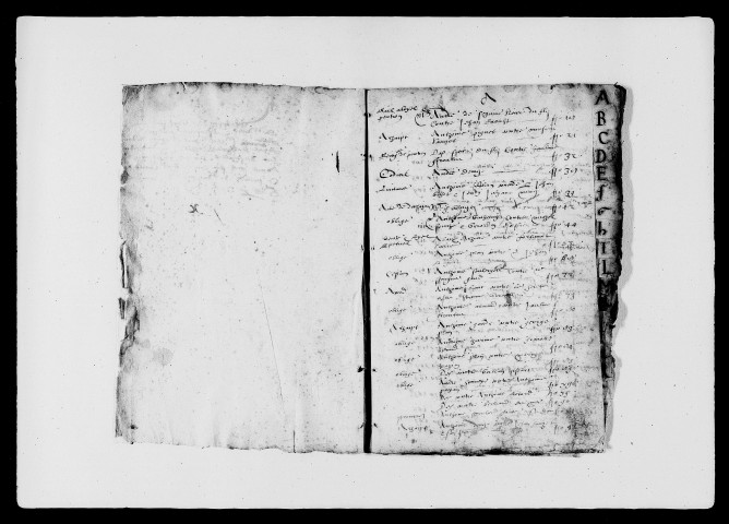 1er janvier 1603-10 août 1622