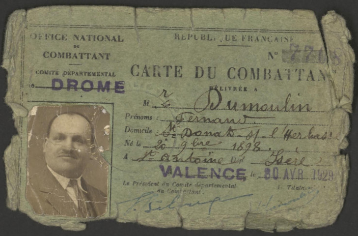 Dumoulin, Fernand Louis