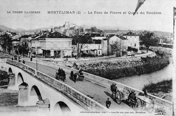 Montélimar.- Pont sur le Roubion.