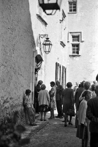 Montjoux. - Visite du château des Amis du Buis.