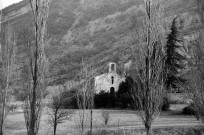La Roche-sur-le-Buis. - Vue générale de la chapelle Notre-Dame au hameau des Sias.