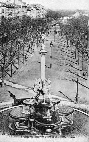Valence.- La Fontaine Monumentale (1887).