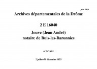 2 juillet-30 décembre 1825