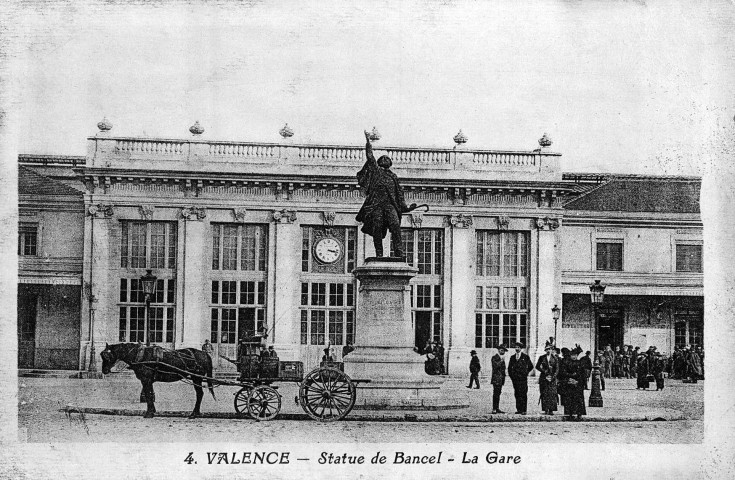 Valence.- La gare.