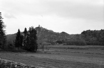 Clansayes.- Vue générale de la tour.