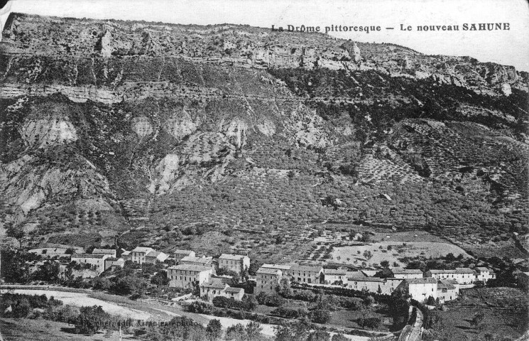 Vue générale du nouveau village.