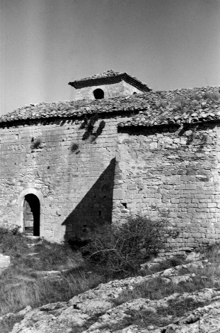 Soyans.- L'église Saint-Marcel du XIIe siècle.