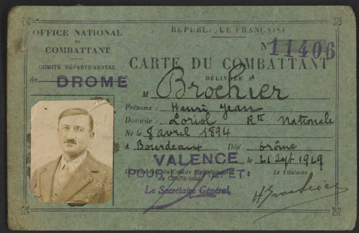 Brochier, Henri Jean Jacques