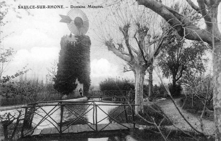 Le parc du domaine Menuret.