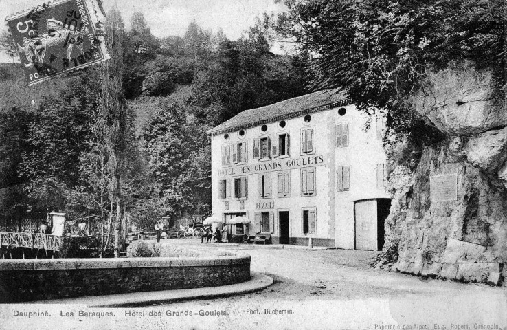 Saint-Martin-en-Vercors. - L'hôtel des Grands Goulets.