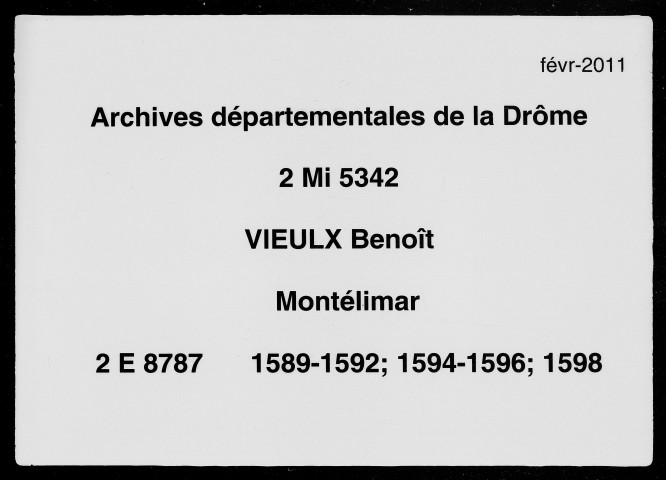 24 août 1589-15 septembre 1598