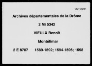 24 août 1589-15 septembre 1598